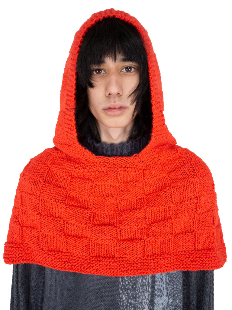 AGATHON CROCHET BALACLAVA FLAME