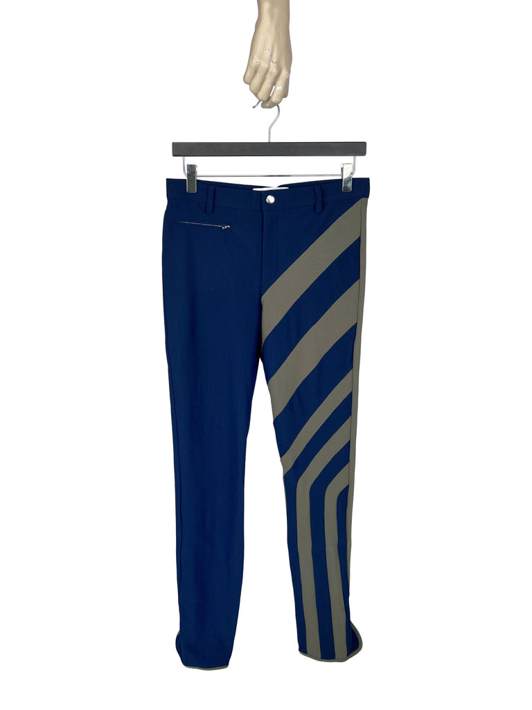 00102021 FLAUTA TROUSER BLUEPRINT/GREEN