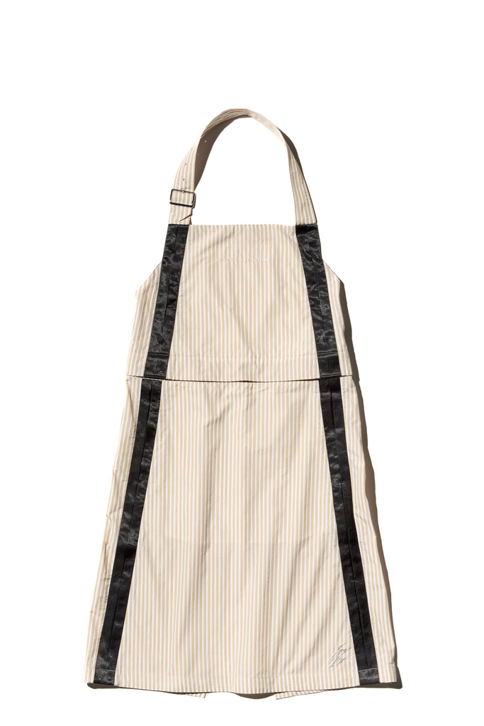 MIRBELIOIDS APRON - BROWN STRIPE