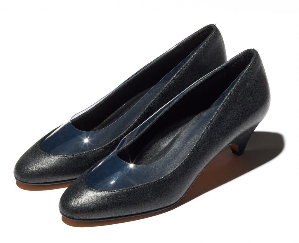 JAEGER PUMPS - GRAIN BLACK