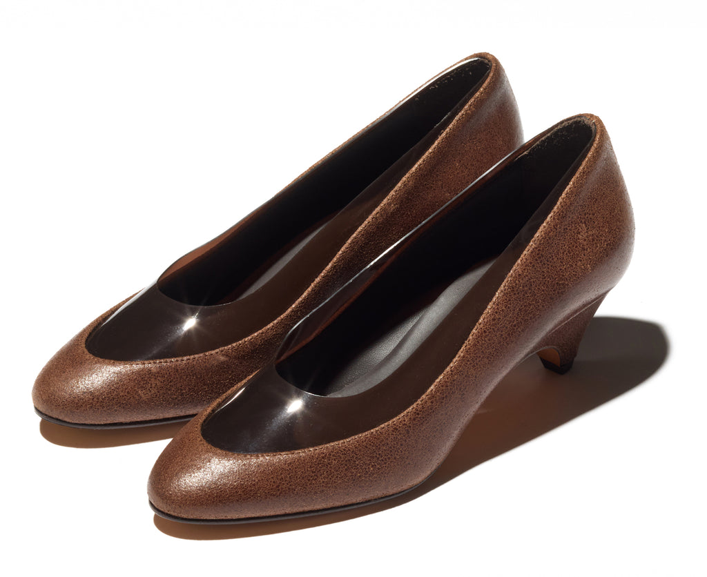 JAEGER PUMPS - GRAIN BROWN