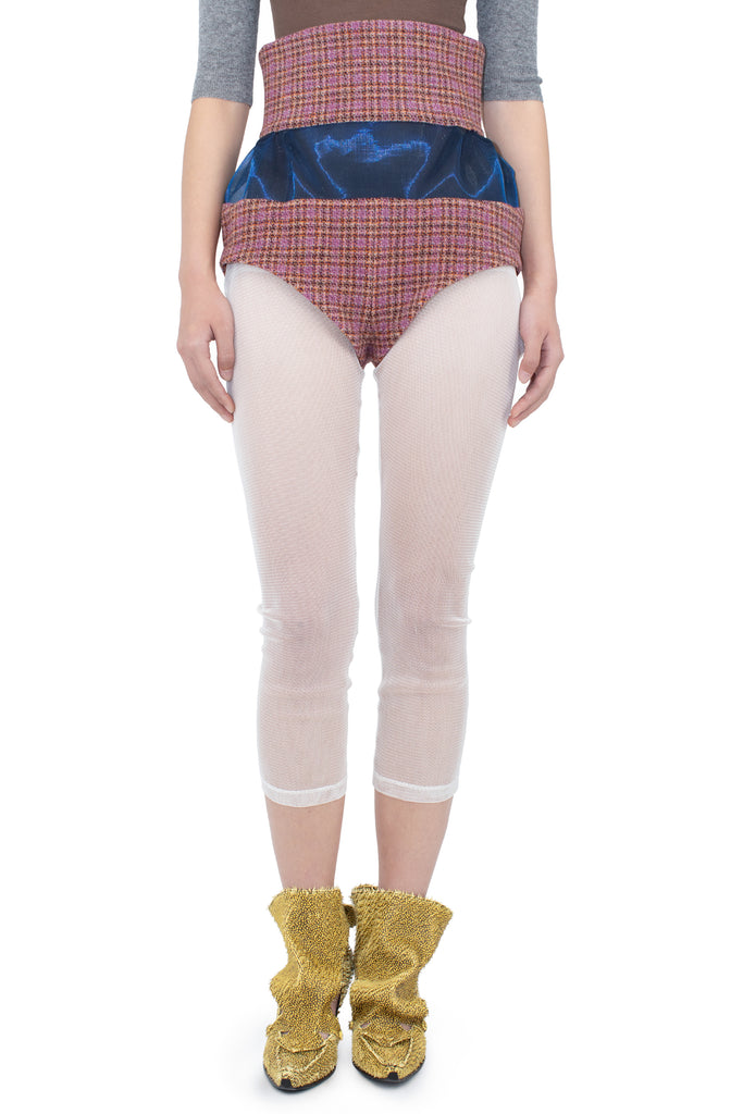 LAUTERBACH SHORTS - ROSEWOOD TWEED