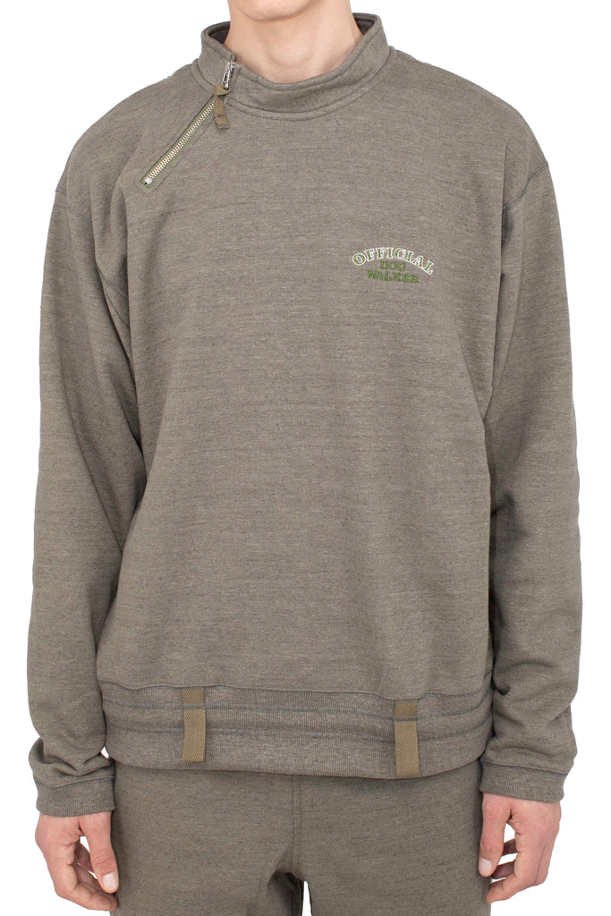 DANTE DOG WALKER SWEATER - KHAKI