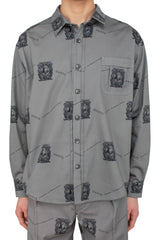 DANTE POCKET SHIRT - DANTE GREY