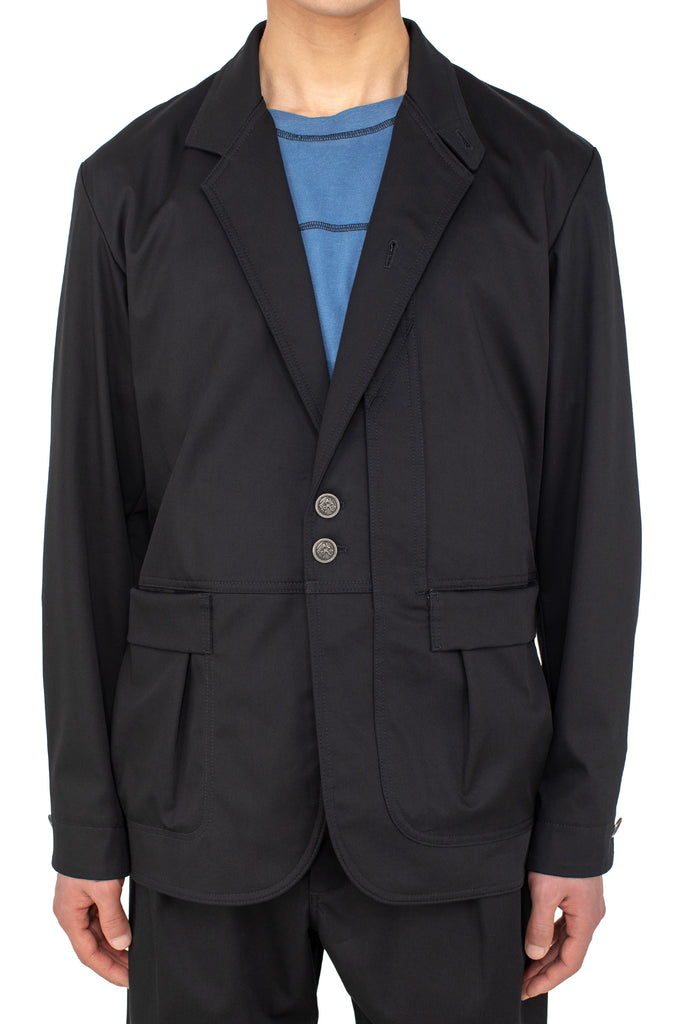 DANTE HUNTING JACKET - RAVEN BLACK