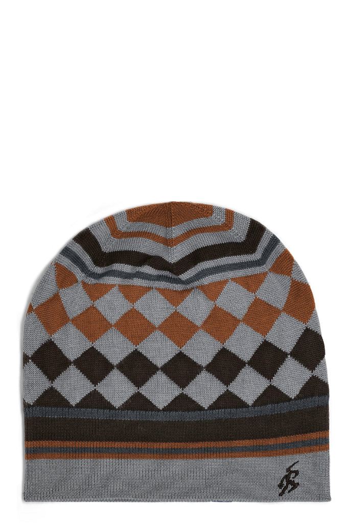AQUIFOLIA KNIT HAT - MIST/RUST