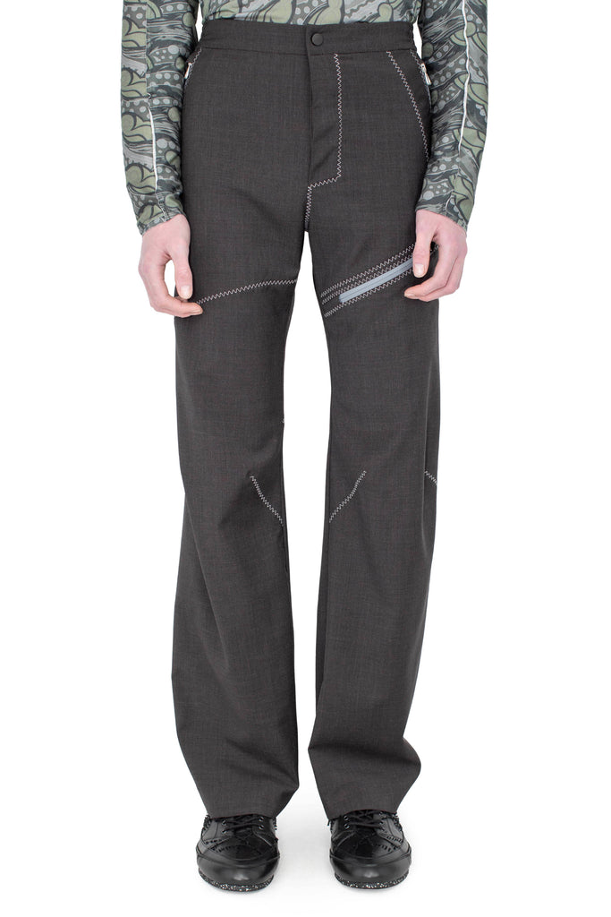 FOSCO TROUSER - UMBER BROWN