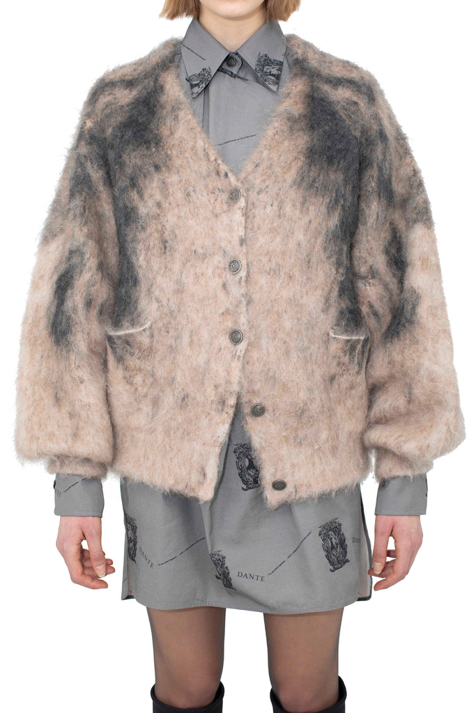 DANTE FUZZY CARDIGAN - LAKELAND