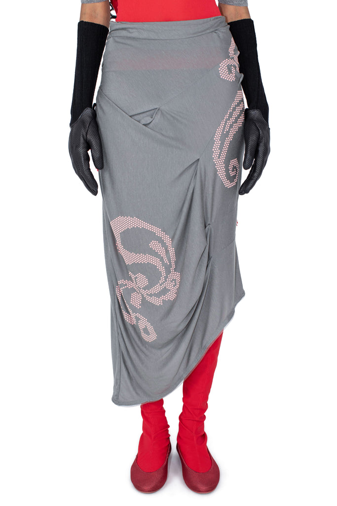RAVEN SKIRT - GARGOYLE GREY
