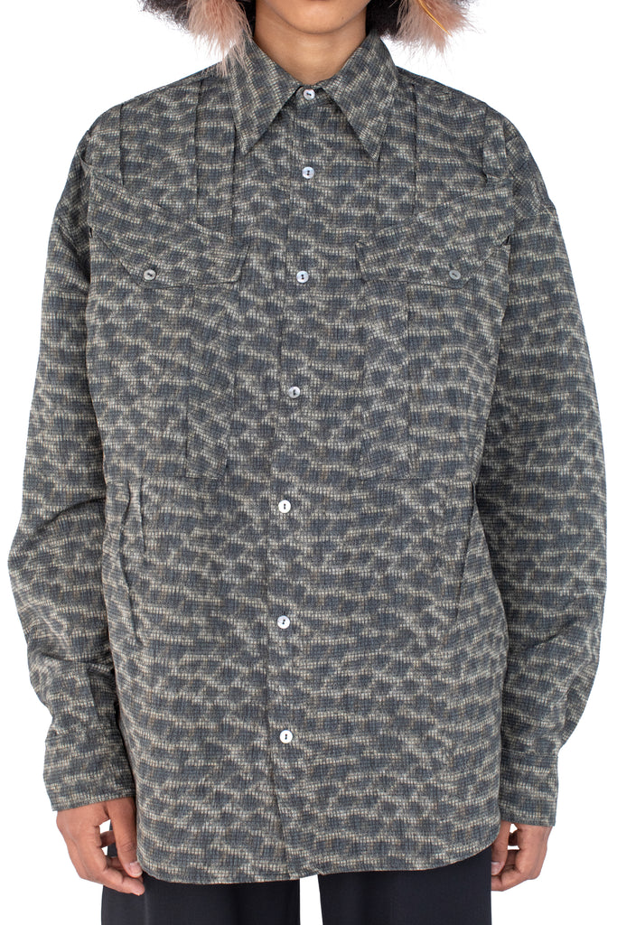 WEKA SHIRT - FEATHER PRINT