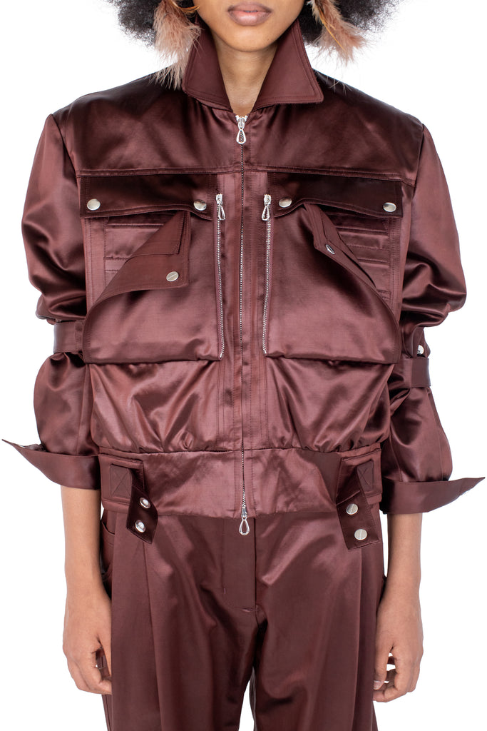 PEREGRINE JACKET - BURNT UMBER
