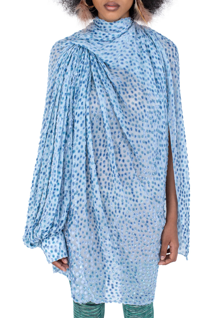 CASPIAN DRESS - POWDER BLUE