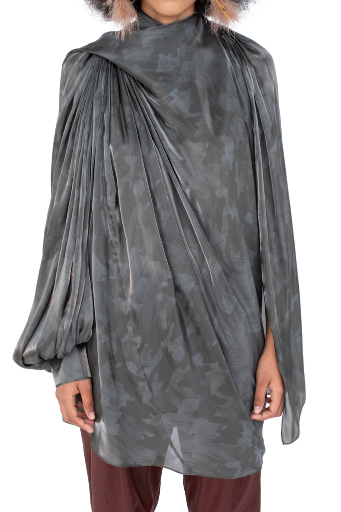 CASPIAN DRESS - SLATE BRUSH