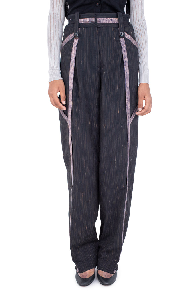 AUDAX TROUSERS - CHARCOAL & ROSE