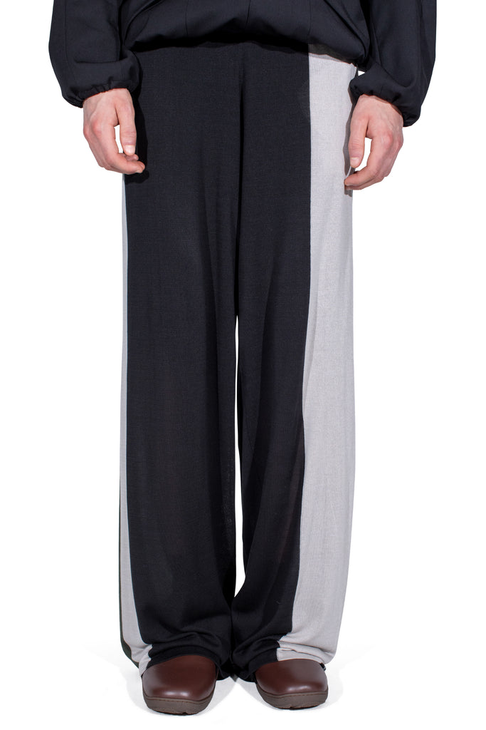 SIGO KNIT TROUSERS - BLACK