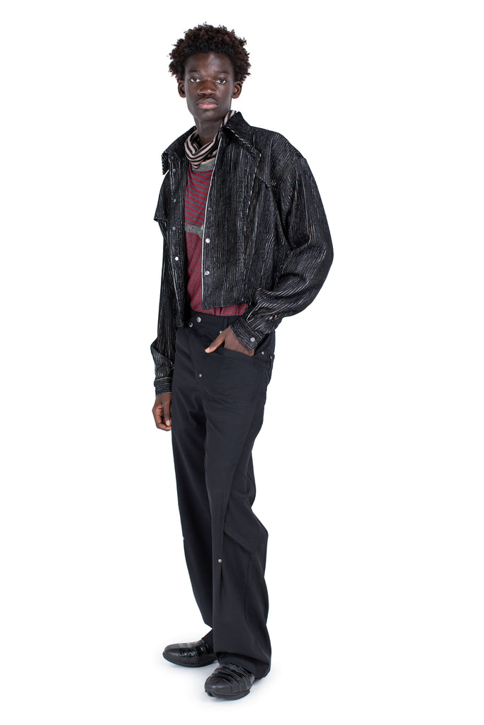 KRANER TROUSER - CROW BLACK