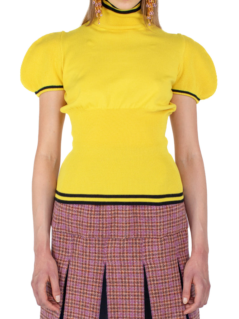 SIMONE KNIT TOP - NEW SUNSHINE