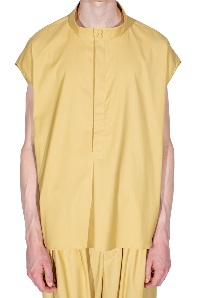 ONATE SLEEVELESS SHIRT - MIMOSA