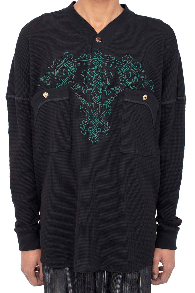 TARR THERMAL TOP - BLACK