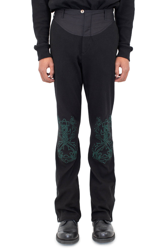 EXCLUSIVE - TARR THERMAL TROUSER  - BLACK