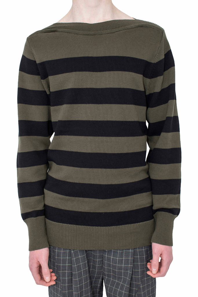OTAK PULLOVER - FERN & BLACK