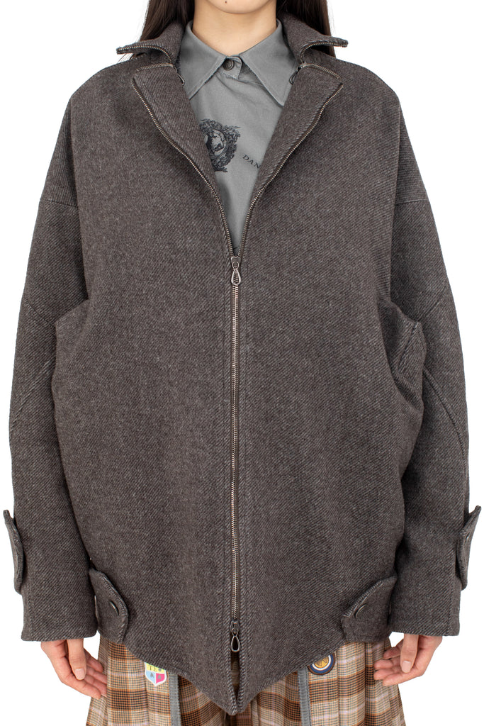 DANTE ARMOURED COAT - D BROWN