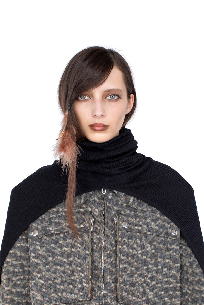 GREBE SCARF - NEBULAR BLACK
