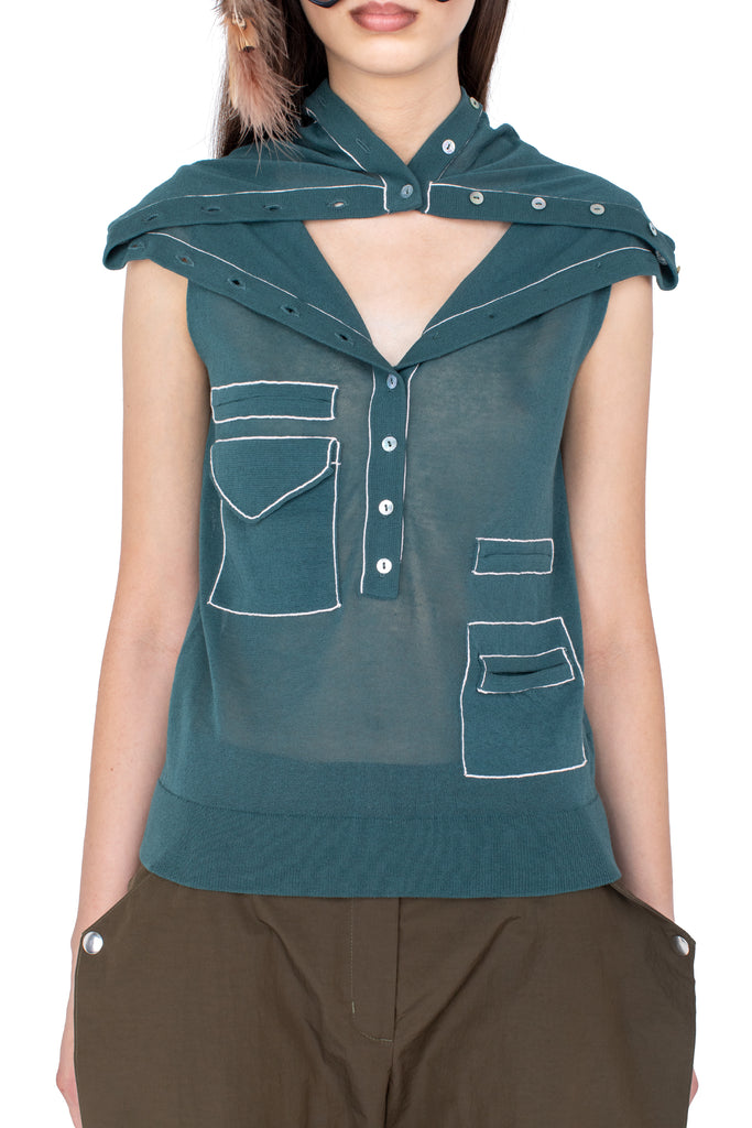 KREINER KNIT ROLLNECK - LODEN