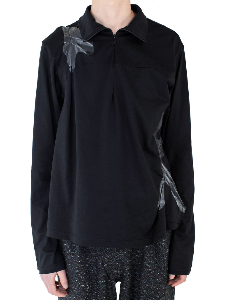 ALEC K-DART PULLOVER - BLACK