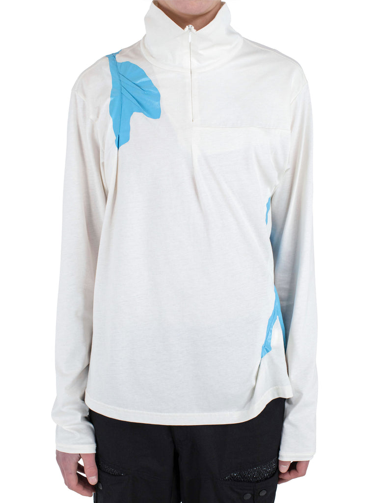 ALEC K-DART PULLOVER - OFF WHITE