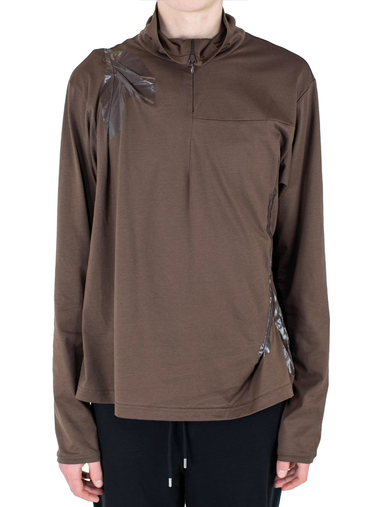 ALEC K-DART PULLOVER - BROWN