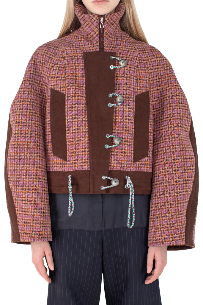 LAUTERBACH JACKET - ROSEWOOD TWEED