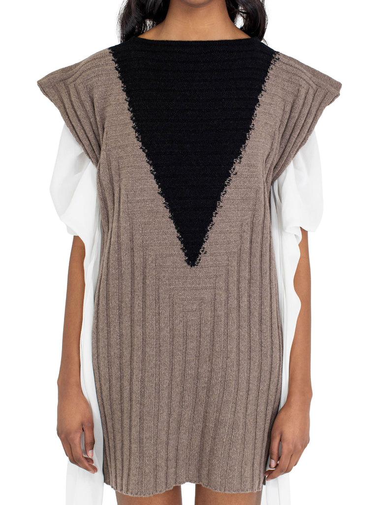 DAKOTA VEST - SEPIA/RAVEN BLACK