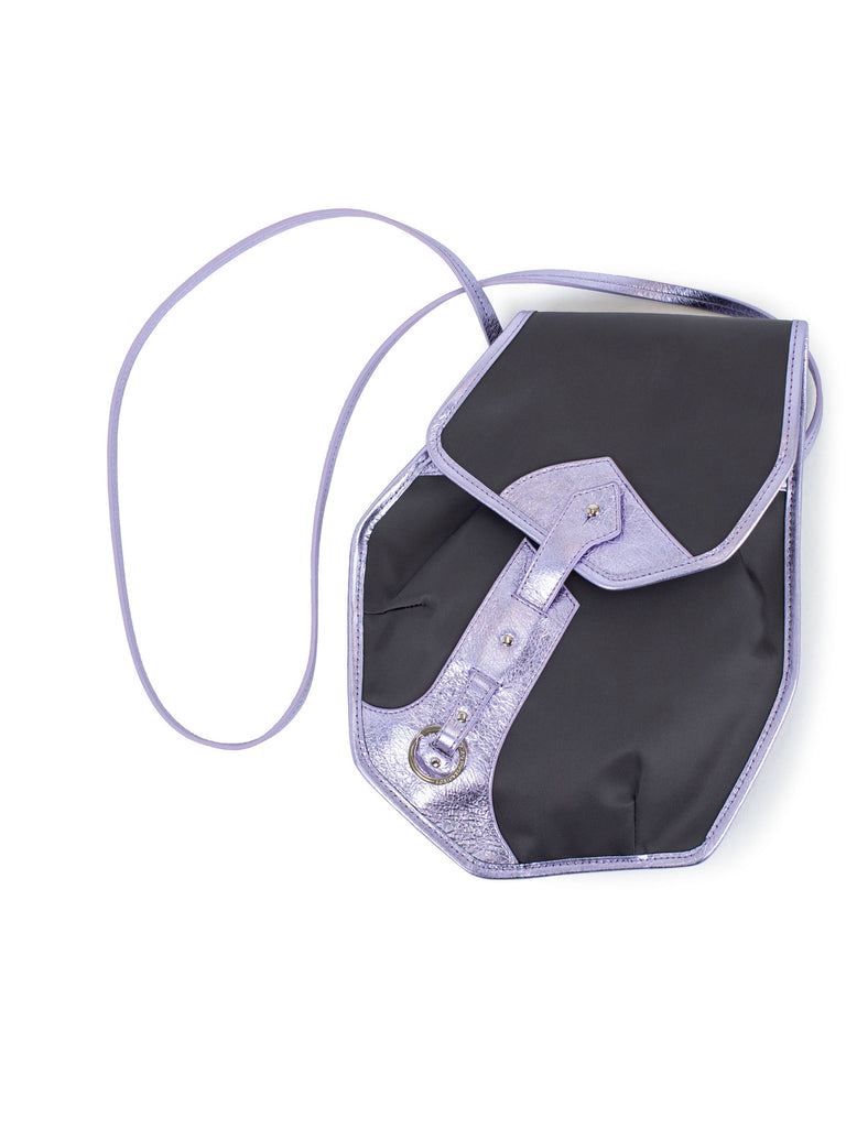 SOLVA POUCH - DARK GREY / FOSSIL