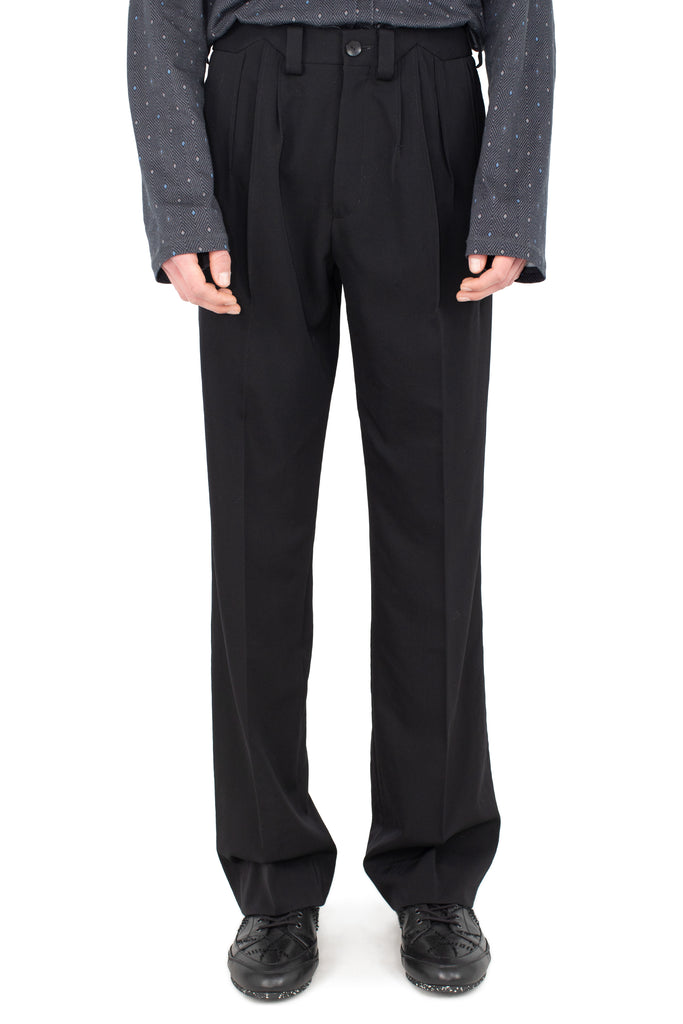 CSOMOR TROUSER - DEEP BLACK