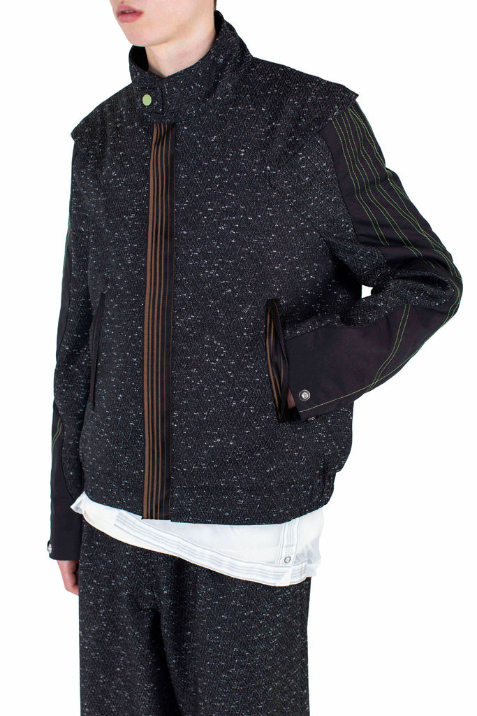 SOLIX JACKET - ASH BLACK / BLACK SABLE