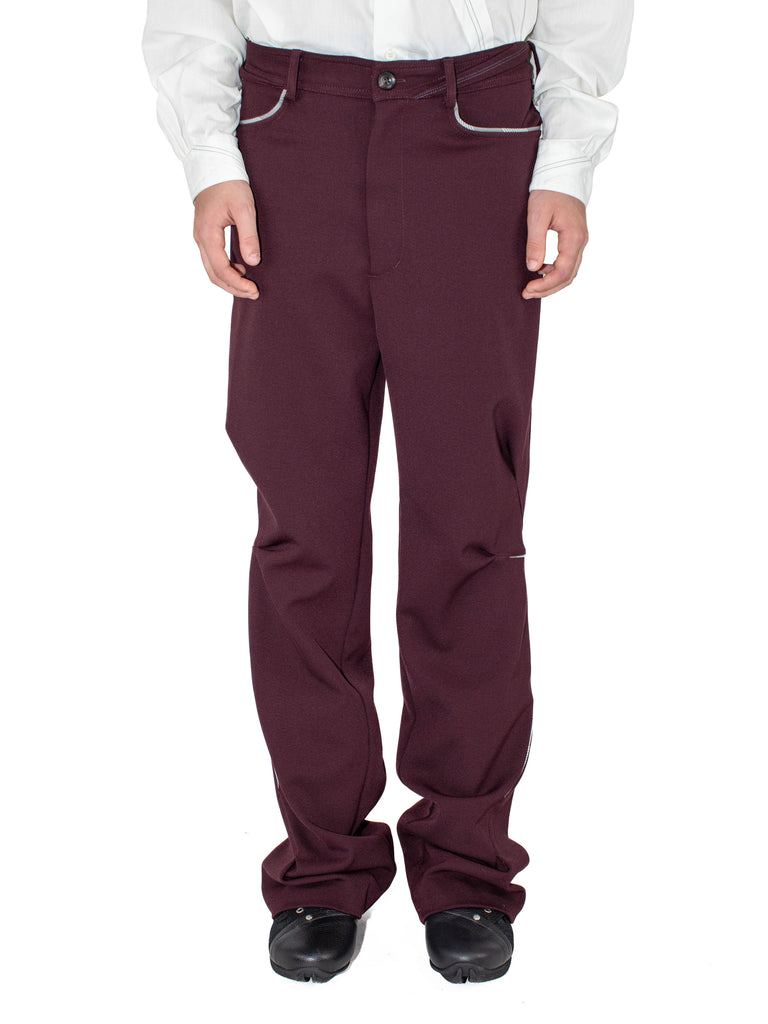 OHNE K-DART TROUSER - MAROON