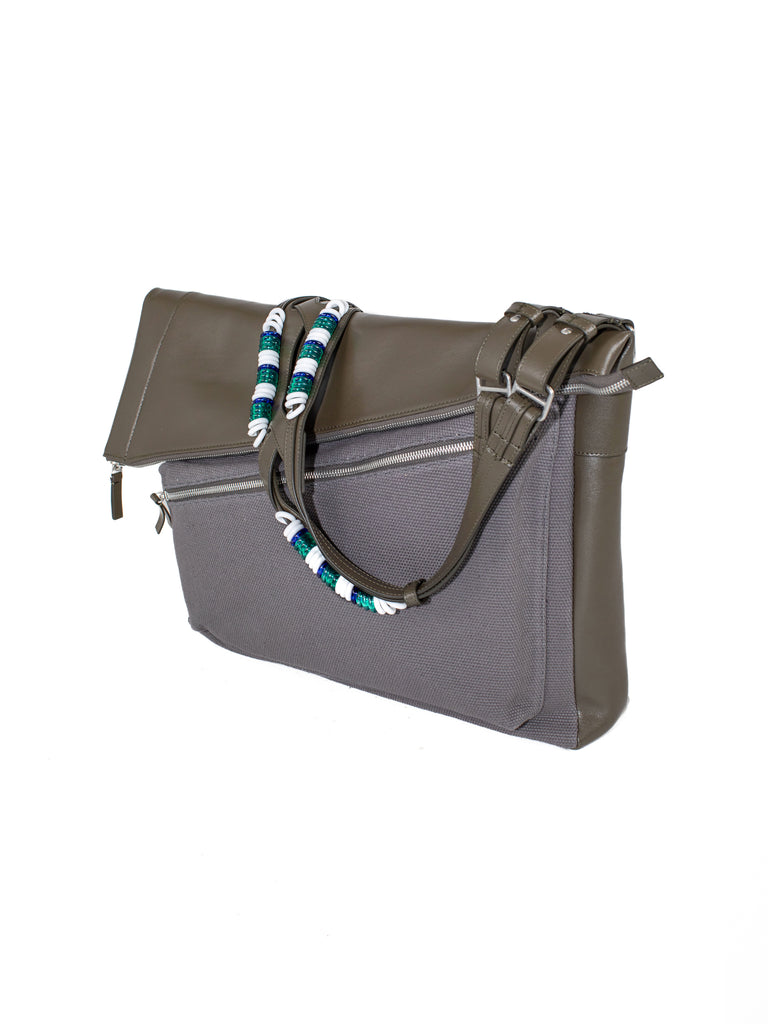 JAROCKA SHOULDER BAG - GREY / DK. GRIS