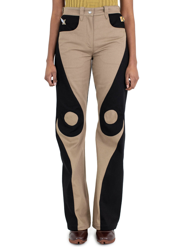 VIEIRA TROUSER - CAMEL/NIGHT BLACK