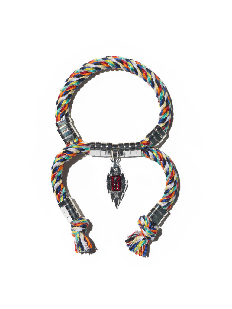 SABLE ARM STAYS - MULTICOLOUR BLUE & PLUM