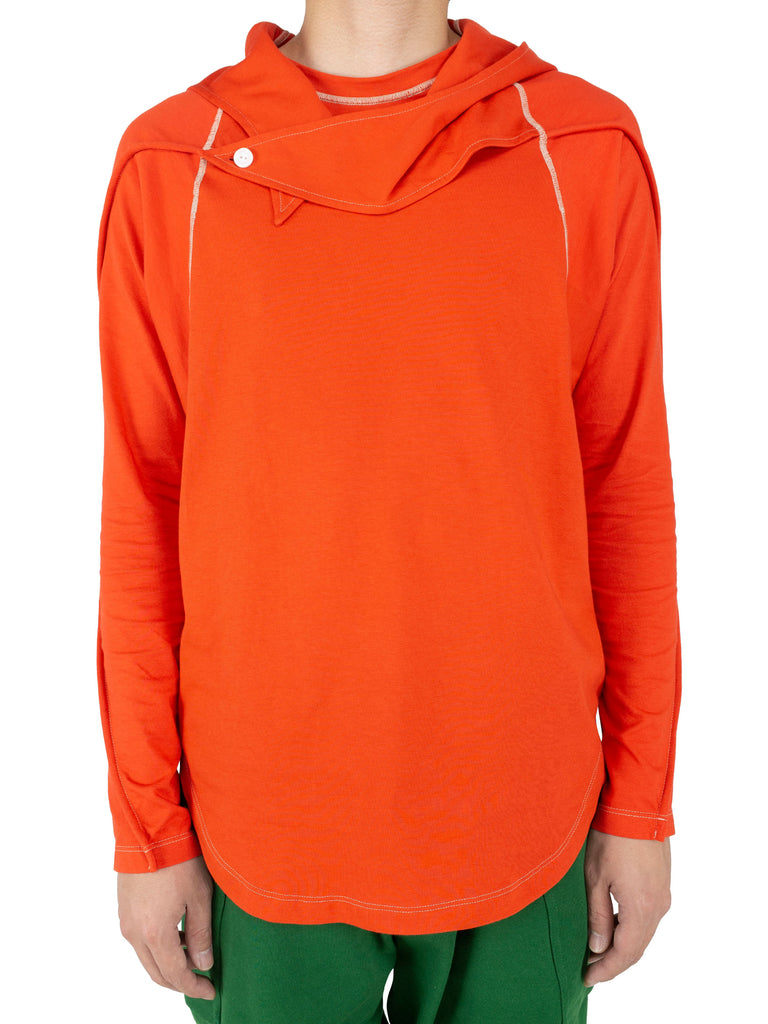 SOLON HOODED TOP FLAME