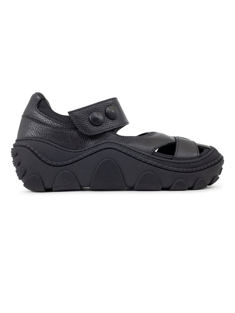 SANDAL HYBRID - BLACK SOOT