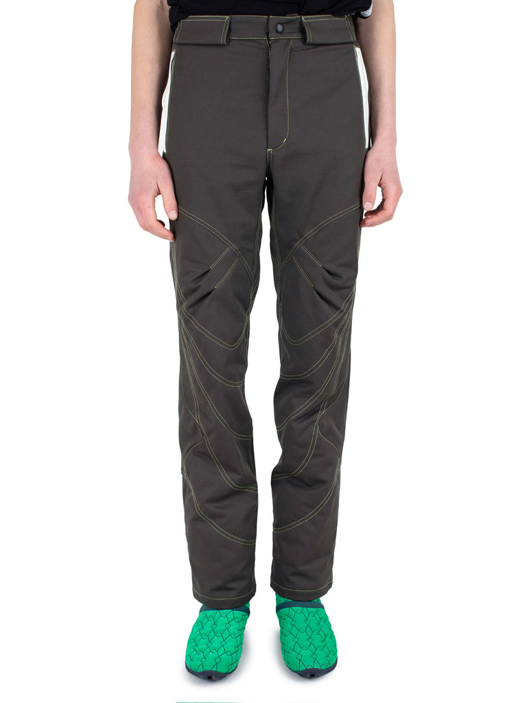 SOLIX ZIP TROUSER - JAVA BROWN